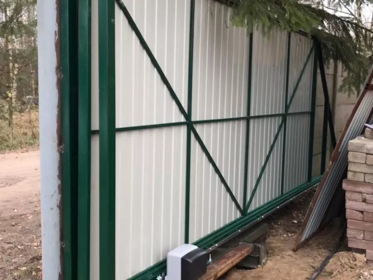 Уличные откатные ворота Doorhan в Ковалёво