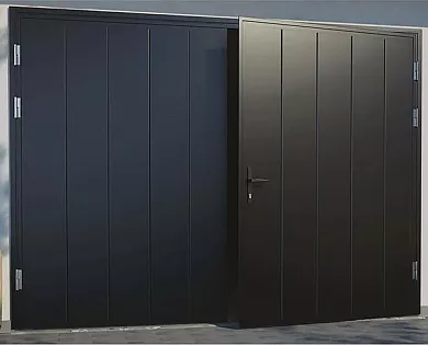 Гаражные распашные ворота сталь DoorHan Р2
